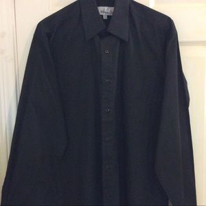 Young Men Black Dress Shirt